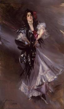 Portrait of Anita de la Ferie, The Spanish Dancer